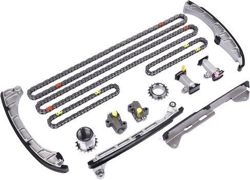 سلسلة توقيت مجموعة 13507-0P010 استبدال لعام 2009-2017 لكزس LX570 تويوتا TUNDRA Sequoia Land Cruiser 5.7L V8 DOHC 3URFE 13521-38020 13522-38020 13506-38020 13561-0S011 in Kuwait