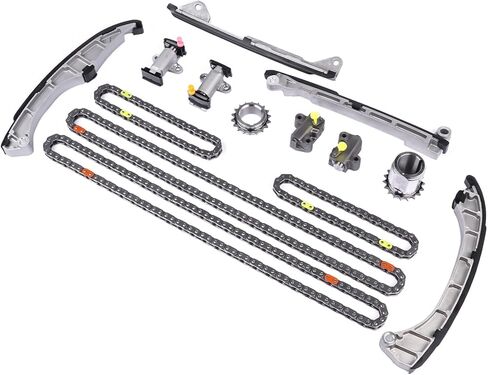 سلسلة توقيت مجموعة 13507-0P010 استبدال لعام 2009-2017 لكزس LX570 تويوتا TUNDRA Sequoia Land Cruiser 5.7L V8 DOHC 3URFE 13521-38020 13522-38020 13506-38020 13561-0S011 in Kuwait