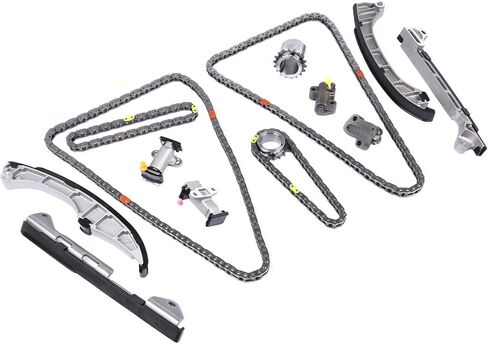 سلسلة توقيت مجموعة 13507-0P010 استبدال لعام 2009-2017 لكزس LX570 تويوتا TUNDRA Sequoia Land Cruiser 5.7L V8 DOHC 3URFE 13521-38020 13522-38020 13506-38020 13561-0S011 in Kuwait