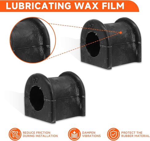 K90526 Front Stabilizer Sway Bar Bushing Compatible with Toyota Camry 2007 2008 2009 2010 2011, for Avalon, for Solara, Compatible with Lexus ES330 2005 2006, Set of 2 in Kuwait
