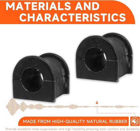 K90526 Front Stabilizer Sway Bar Bushing Compatible with Toyota Camry 2007 2008 2009 2010 2011, for Avalon, for Solara, Compatible with Lexus ES330 2005 2006, Set of 2 in Kuwait