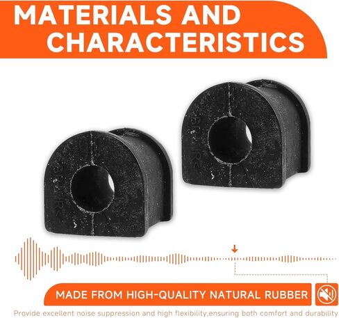 K90526 Front Stabilizer Sway Bar Bushing Compatible with Toyota Camry 2007 2008 2009 2010 2011, for Avalon, for Solara, Compatible with Lexus ES330 2005 2006, Set of 2 in Kuwait