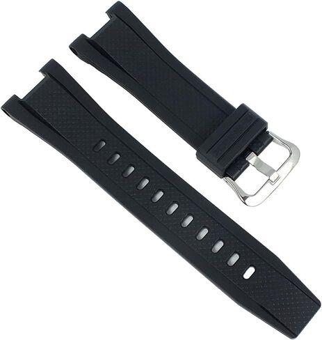 Genuine Replacement for Watch Band Black Rubber Strap #10502763 GST-210B-1A GST-210B-1A9 GST-210B-4A GST-400G-1A9 GST-410-1A GST-S110-1A GST-S100G-1B GST-W100G-1B GST-W110-1A in Saudi Arabia