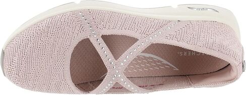 Skechers Modern Comfort Women Women النسائية مارثا ستيوارت آرك آرك لويف ميدو ووك ليفر ، روز ، 7.5 in Kuwait