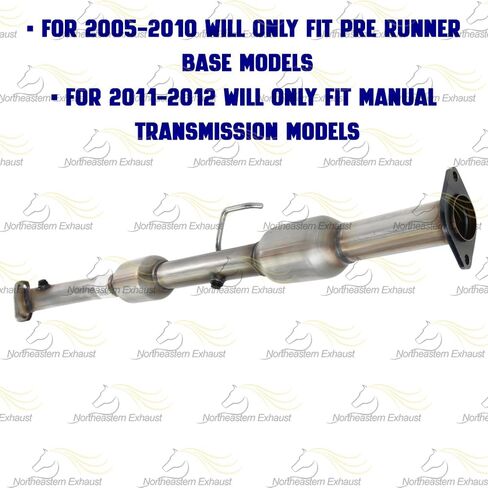 Exhaust Catalytic Compatible for 2005-2022 Toyota Tacoma 2.7L | EPA-Approved | Stainless Steel | Northeastern Exhaust | Free Gaskets Included | Automotive Replacement Part | Direct-Fit in Saudi Arabia