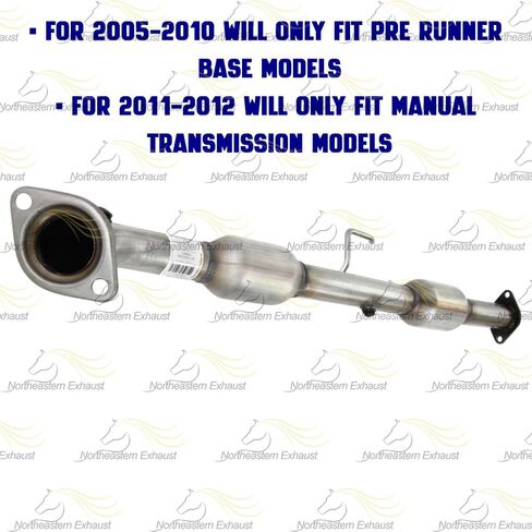 Exhaust Catalytic Compatible for 2005-2022 Toyota Tacoma 2.7L | EPA-Approved | Stainless Steel | Northeastern Exhaust | Free Gaskets Included | Automotive Replacement Part | Direct-Fit in Saudi Arabia
