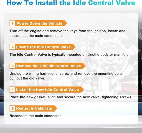 NPAUTO Idle Air Control Valve Compatible with Hyundai Accent Kia Rio Rio5 2006 2007 2008 2009 2010 2011, 1.6L L4 AC587 in Saudi Arabia