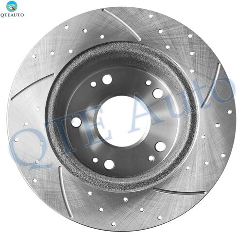 PM Auto Set of 4 Front 262mm-Rear 260mm Drilled Slotted Brake Disc Rotors For 2013 2014 Acura ILX in Saudi Arabia