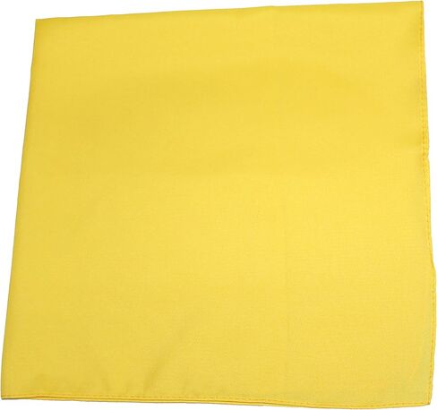 Pack of 48 Solid 100% Cotton Unisex Bandanas - Bulk Wholesale in Kuwait
