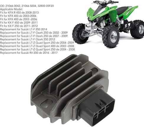 High Performance Voltage Regulator Rectifier for KFX R 450 - Improve Engine Power and Fuel Efficiency in Saudi Arabia