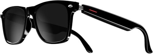 نظارات شمسية ذكية للرجال والنساء، نظارات بلوتوث مفتوحة الأذن وميكروفون مدمج. ومكبرات الصوت، مقاومة للماء IP65، مكالمات بدون استخدام اليدين، مساعد اللمس والصوت، نظارات شمسية لاسلكية للشحن المغناطيسي in Kuwait