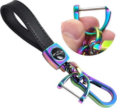 مفاتيح السيارة مفتاح Key -key key fob keychain سلسلة مفاتيح الجلود الثقيلة للرجال والنساء in Kuwait