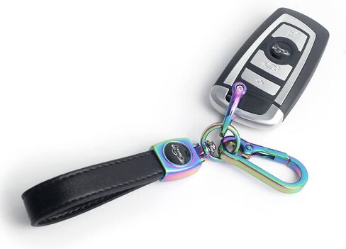 مفاتيح السيارة مفتاح Key -key key fob keychain سلسلة مفاتيح الجلود الثقيلة للرجال والنساء in Kuwait