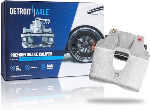 Detroit Axle - Front Left Brake Caliper for 1999 Dodge Dakota 1998-1999 Durango, Driver Side Disc Brake Caliper Replacement in Saudi Arabia