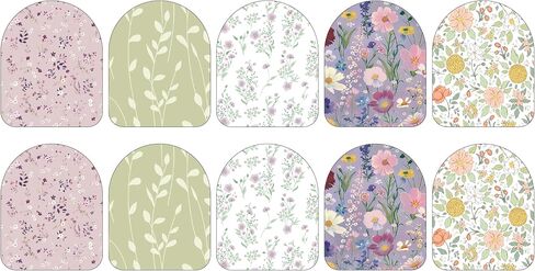 Glucomart Adhesive Pocket for Mobi (5 Count) – Maximum Strength Patches for Wearing Mobi Insulin Pump, Waterproof & Hypoallergenic (Vintage Floral Variety Pack) (Mobi Pocket) in Saudi Arabia