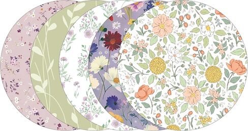 Glucomart Adhesive Pocket for Mobi (5 Count) – Maximum Strength Patches for Wearing Mobi Insulin Pump, Waterproof & Hypoallergenic (Vintage Floral Variety Pack) (Mobi Pocket) in Saudi Arabia