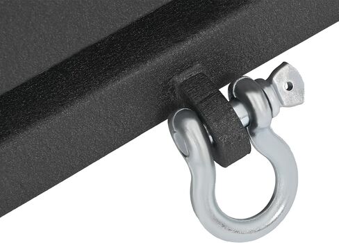 Rear Bumper&Adjustable Tire Carrier Compatible with 1984-2001 Jeep Cherokee XJ Models W/2" Hitch & 2XD-Rings Functional Rear Bumper Steel Powder Coated Black in Kuwait