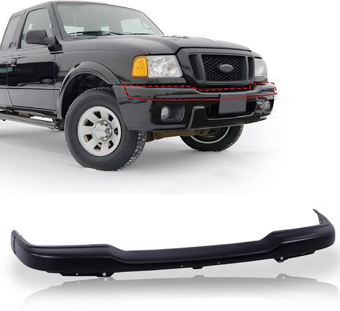 CarpartsDepot الأمامي الصلب الأسود الصلب الوجه متمثل مع فورد رينجر 1998-2000 FO1002347 YL5Z17757AAA in Kuwait