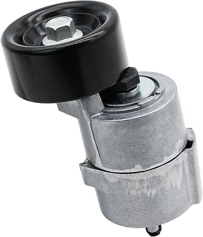 Belt Tensioner Assembly with Pulley Compatible with 2010-2014 Hyundai Tucson, 2006-2014 Sonata, 2011-2015 Kia Sportage, 2007-2010 Rondo, 2006-2015 Optima, 2010-2013 Forte Koup, Replaces# 2528125000 in Saudi Arabia