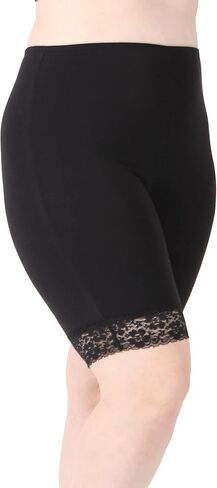 Undersummers Slip Short, Thigh Anti Chafing Shorts Women, Shortlette Cotton Slip Shorts for Women Under Dress, 9" Length in Saudi Arabia