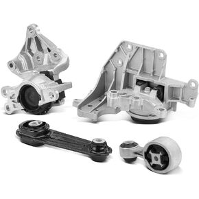 A-Premium 4PCS Engine Motor Transmission Mount and Torque Strut Mount Set Compatible with Nissan Rogue 2014 2015 2016 2017 L4 2.5L, Replace# 112204BA0A, 112206FL0B in Saudi Arabia