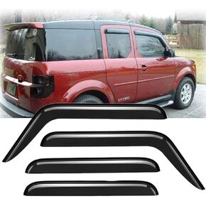 الأصلي 4pcs تنفيس نافذة الرياح المنحرف ، خارج مجموعة حراس المطر جبل ، أقنعة النوافذ الجانبية متوافقة مع 2003-2011 العنصر 94725 in Kuwait