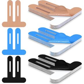 50 Pcs Kinesiology Tape Knee Tape Precut Strips Waterproof Sport Tape Elastic Latex-Free Athletic Tape Kinesiology Tape for Knee Tendons Support Sports Fitness Running Football(Skin Color) in Kuwait