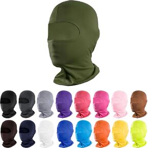 Pukavt 1-6 Pack Balaclava Face Mask, Ski Mask for Men Women, UV Protection Windproof Scarf for Motorcycle Snowboard Cycling in Kuwait