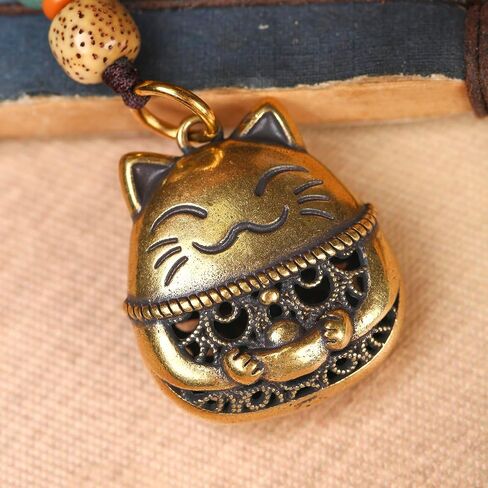 Fazovin Maneki Neko سلسلة مفاتيح Cat Lucky for Women ، سلسلة مفاتيح القط اليابانية للثروة حظا سعيدا السحر حلقة مفتاح in Saudi Arabia