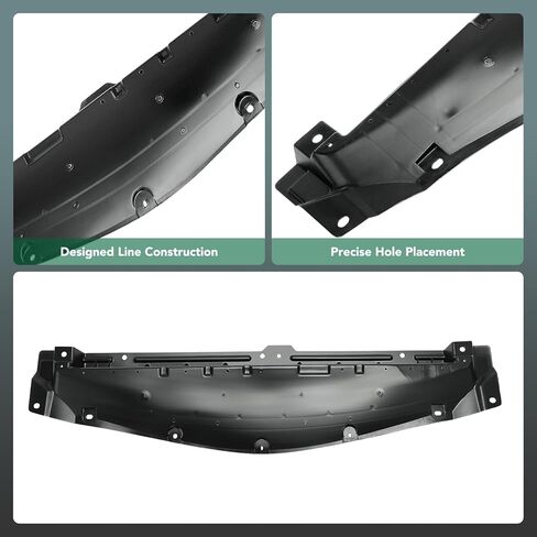 YHTAUTO Front Engine Splash Shield Compatible with Mazda 3/3 Sport 2010-2013 2.0L 2.3L 2.5L, Black Splash Guard Engine Case Guards in Saudi Arabia