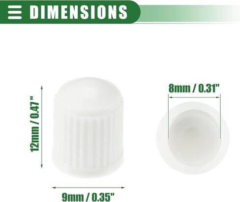Motoforti Universal Tyre Valve Caps Caps Ste Ste Coves for Car SuV Pike Stups ، 12 مم ، بلاستيك ، أزرق ، 20 ٪ in Saudi Arabia