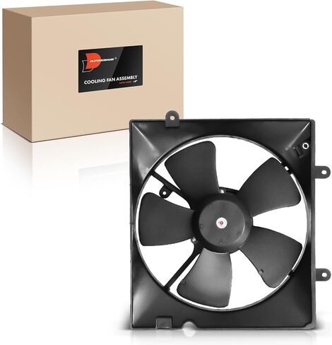 A-Premium Engine Radiator Cooling Fan Assembly Compatible with Select Kia Models - Sedona 2002 2003 2004 2005, 3.5L - Replace# 0K52Y15025A, 0K52Y15025B in Saudi Arabia