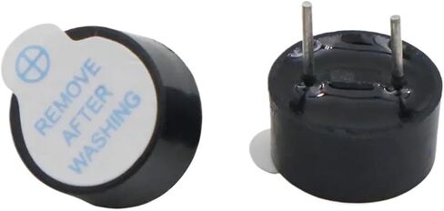 10Pcs/Lot TMB9650 9.6*5mm 5v Active Buzzer Alarm Speaker Plastic Tube Long Continous Beep Tone TMB9650-5V Integrated in Saudi Arabia