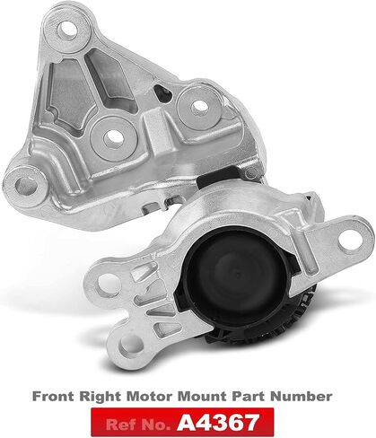 A-Premium 4PCS Engine Motor Transmission Mount and Torque Strut Mount Set Compatible with Nissan Rogue 2014 2015 2016 2017 L4 2.5L, Replace# 112204BA0A, 112206FL0B in Saudi Arabia