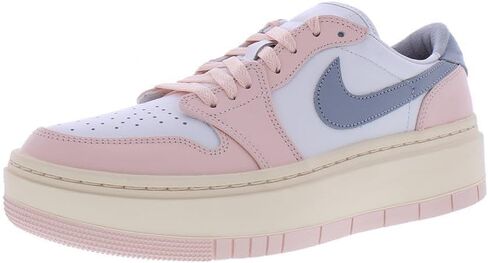 Nike Air Jordan 1 Elevate Low Women's Shoes (Atmosphere/White/Guava Ice/Light, US Footwear Size System, Adult, Women, Numeric, Medium, 10.5) in Saudi Arabia