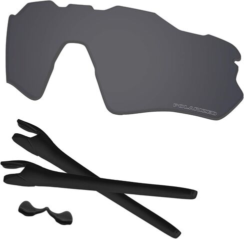عدسات Polycarbonate Path Radar EV واستبدال مجموعات المطاطية لقطعة Sunglass Oakley مستقطبة in Kuwait