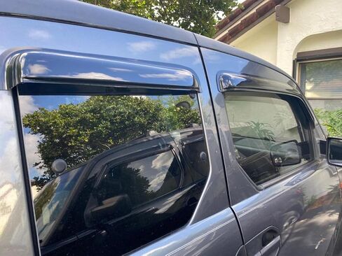 الأصلي 4pcs تنفيس نافذة الرياح المنحرف ، خارج مجموعة حراس المطر جبل ، أقنعة النوافذ الجانبية متوافقة مع 2003-2011 العنصر 94725 in Kuwait