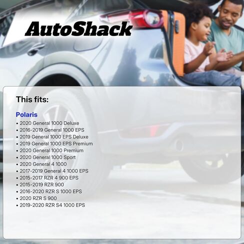 AutoShack Front and Rear CV Axle Shaft Assembly Set of 4 Replacement for 2015-2017 Polaris RZR 4 900 EPS 2015-2019 Polaris RZR 900 2020 Polaris RZR S 900 Driver and Passenger Side Kit ADSKPKG044 in Saudi Arabia