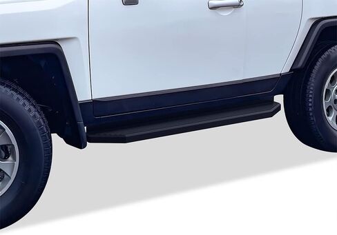 APS Black Running Boards نمط متوافق مع Toyota FJ Cruiser 2007-2014 (الجانبية الخطوات الجانبية) 6in واسعة in Saudi Arabia