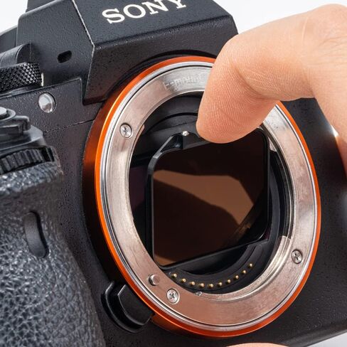 Kase Clip-in ND64 ND1.8 6 Stops Filter,Built-in Camera ND Filter Optical Glass for Sony Alpha Camera A7/A7 II/A7 III/A7R/A7R II/A7R III/A7R IV/A7S/A7S II/A7S III/A9/A9 II/FX3 in Saudi Arabia