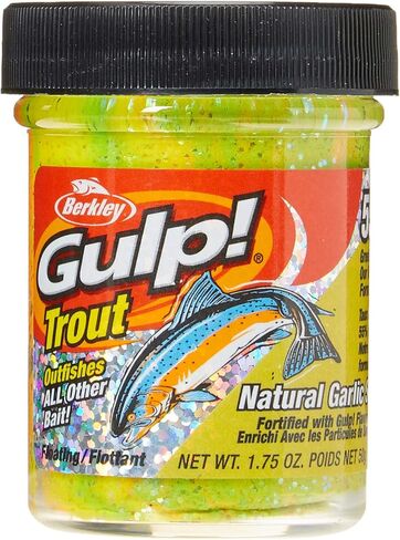 Berkley Gulp! Trout Dough Fishing Bait, Chunky Cheese in Saudi Arabia