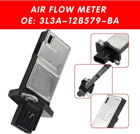 Mass Air Flow Sensor, Original MAF Sensor, OEM# 3L3A-12B579-BA, Compatible with Ford Lincoln Mazda Mercury in Saudi Arabia