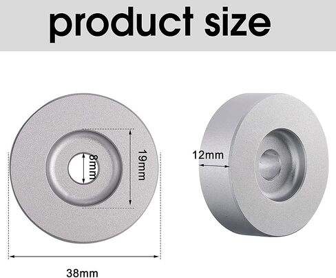 DIGITNOW Turntable Weight Stabilizer/Record Weight Clamps, Aluminum LP Stabilizer, for HiFi Record Player Turntable Vinyl Disc LP（Silver） in Saudi Arabia
