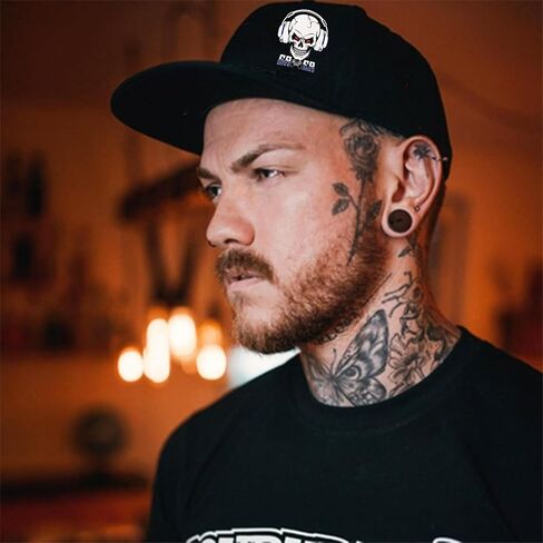 قبعات Snapback هيكل عظمي للرجال تركيب قبعات البيسبول للرجال قبعات بيل فاتح in Kuwait