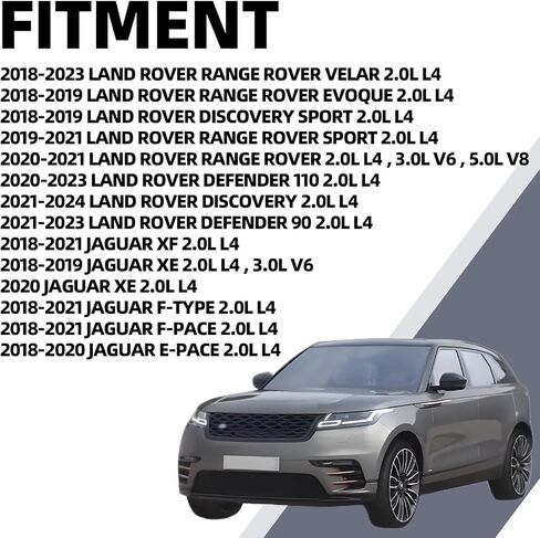 مضخة مياه تبريد المحرك متوافقة مع 2018-2023 Land Rover Range Rover 2020-2023 Defender 110 2021-2024 Discovery 2018-2021 Jaguar XE XF F-Type F-Pace 2.0L L4 3.0L V6 ، 5.0L V8 LR123906 LR161571 in Saudi Arabia
