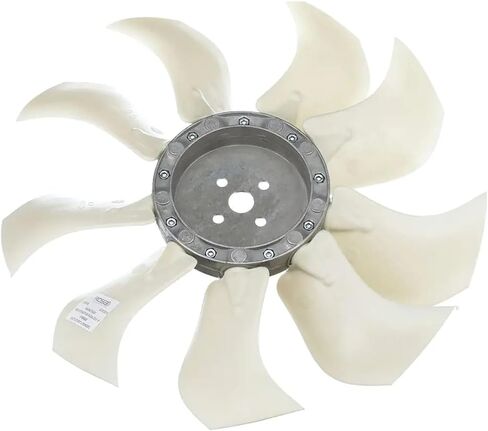9 Blade Cooling Fan 47488898 Compatible for New Holland L223 L225 C232 Case TR270 TR320 SR200 SR220 TV380 Loader in Saudi Arabia