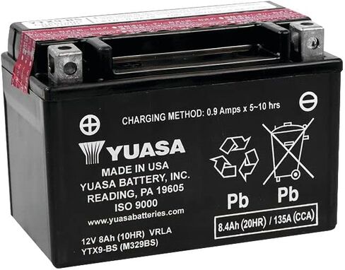 Yuasa YTX9-BS Maintenance FREE12 Volt Battery in Saudi Arabia