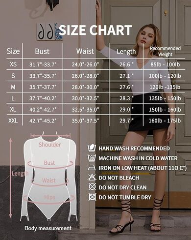 MANGOPOP Half Sleeve Bodysuit V Neck Bodysuit Shirts for Women+Double Lined Bodysuits for Women Long Sleeve V Neck Trendy Body Suit Black M in Saudi Arabia