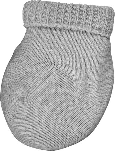 Adjustable Preemie Socks with Bow - 3 Pairs of Turn Cuff Preemie Cotton Socks for Newborn Girls and Boys in Saudi Arabia