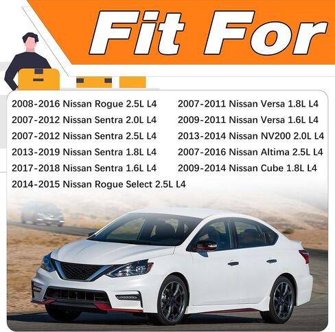 Coil Coil UF549 و Iridium Spark Plugs 9029 متوافقة مع نيسان Altima Versa Sentra Rogue Cube NV200 2007-2019 in Saudi Arabia
